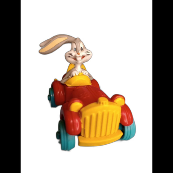 Bugs Bunny Vintage Limo Warner Bros Looney Tune Toy Cars Happy Meal Toy '92 - Picture 1 of 6